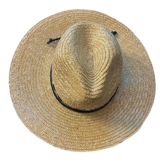 Geo-Trim Straw Panama Hat - Picture 7 of 10